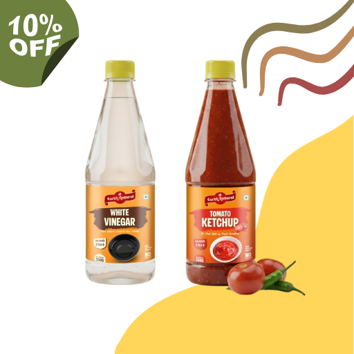 Tomato Ketchup + White Vinegar (Combo Pack)