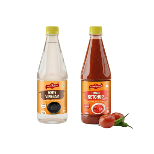 Tomato Ketchup + White Vinegar
