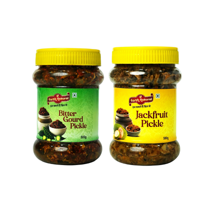 Karela & Jackfruit Pickle (Combo Pack)