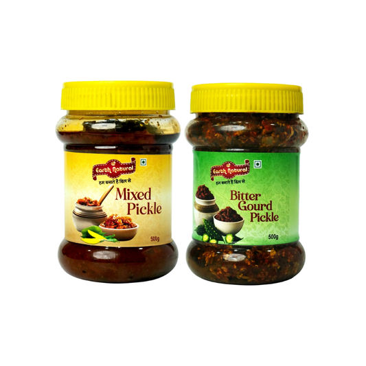 Karela & Mixed Pickle (Combo Pack)