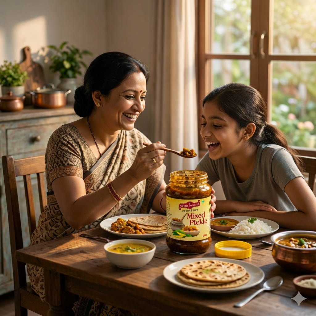 Earth Natural Mixed Pickle – Traditional Homemade Achar with Rich Flavor