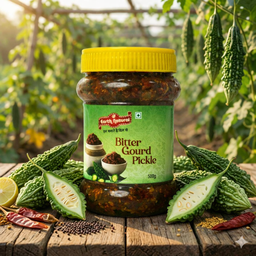 Earth Natural Bitter Gourd Pickle – Authentic Karela Achar with Bold Flavor