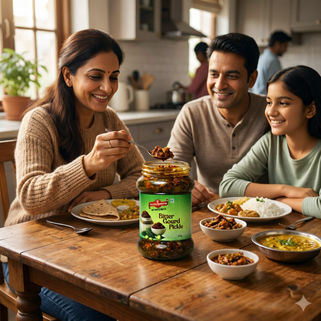 Earth Natural Bitter Gourd Pickle – Authentic Karela Achar with Bold Flavor