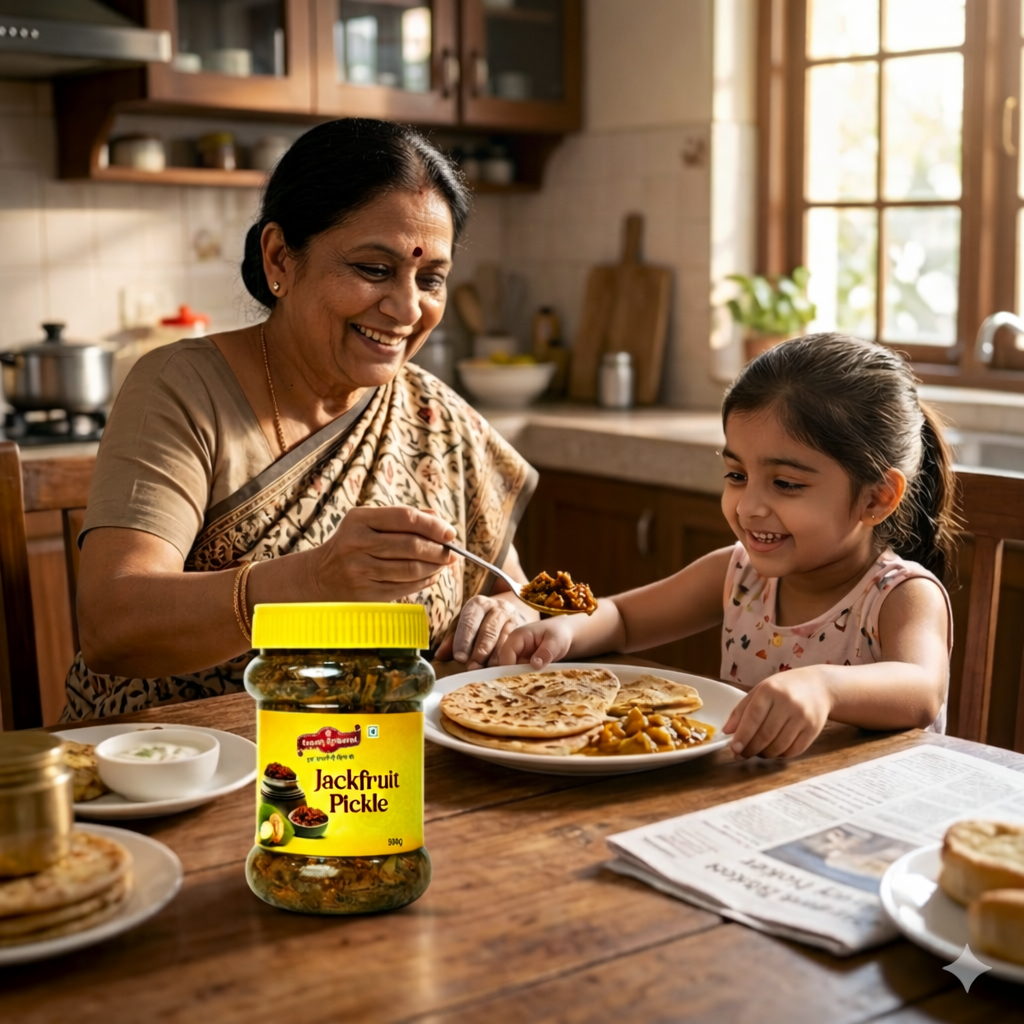 Earth Natural Jackfruit Pickle – Authentic Homemade Kathal Achar with Rich Flavor