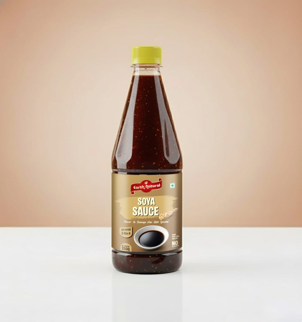 Earth Natural Soya Sauce (700g) – Rich Umami Flavor for Cooking & Marinades