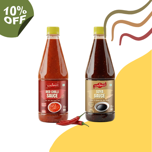Red Chilli Sauce + Soya Sauce (Combo Pack)