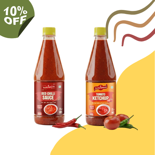Red Chilli Sauce + Tomato Ketchup (Combo Pack)