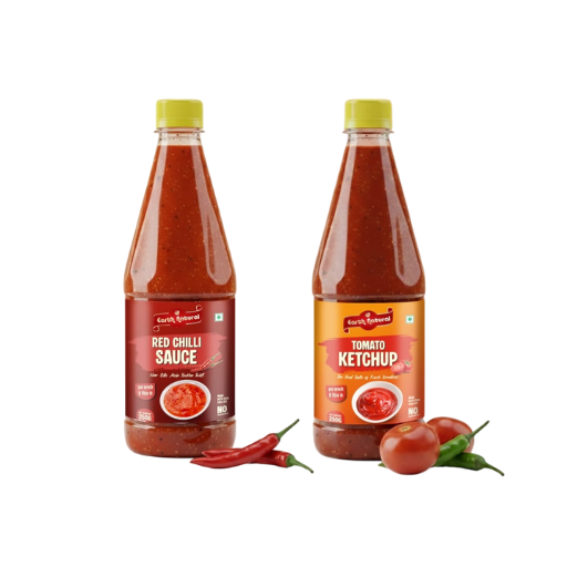 Red Chilli Sauce + Tomato Ketchup