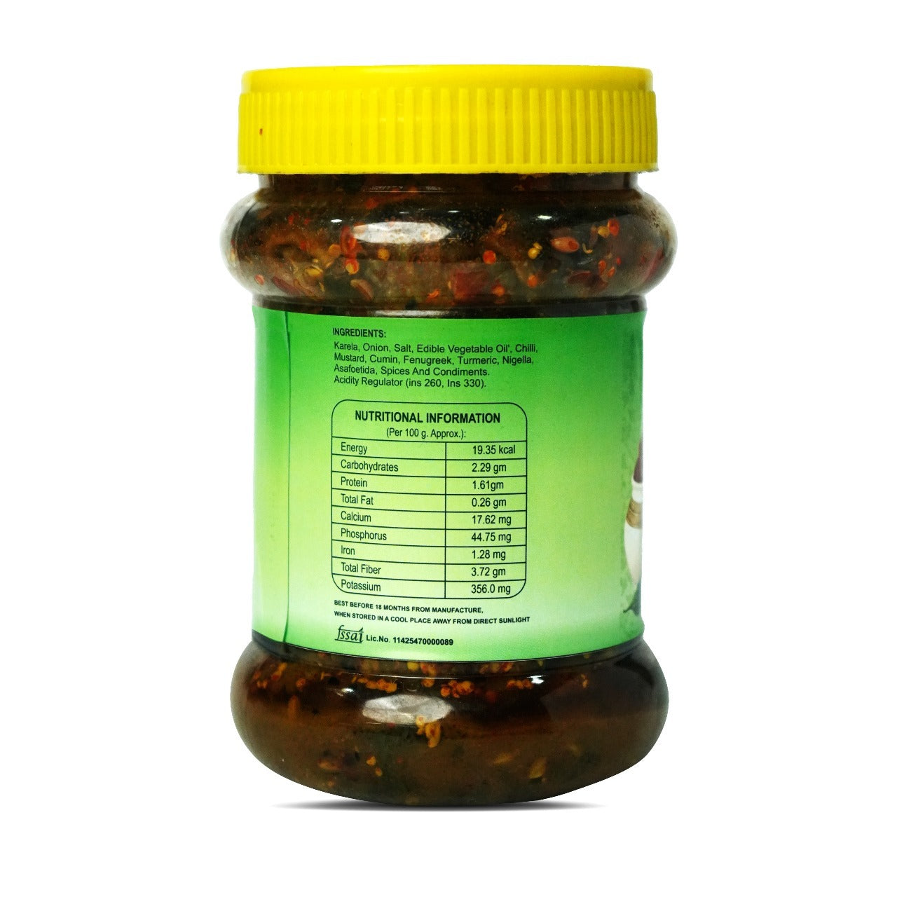 Earth Natural Green Chilli Pickle – Spicy Hari Mirch Achar Tangy Taste