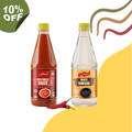 Red Chilli Sauce + White Vinegar (Combo Pack)
