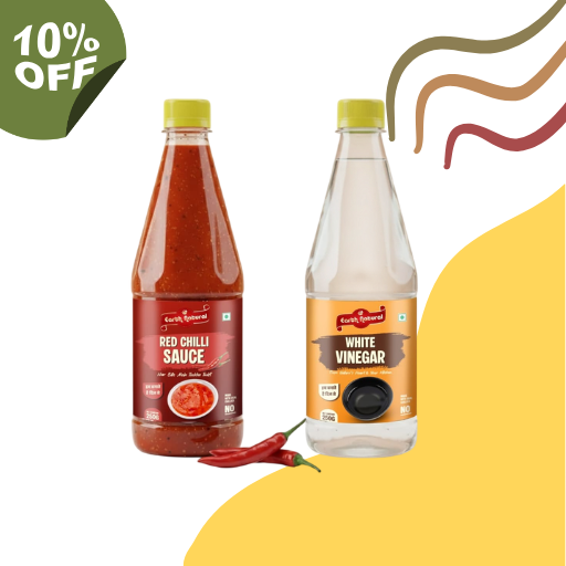 Red Chilli Sauce + White Vinegar (Combo Pack)
