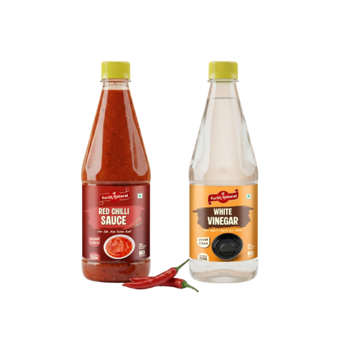 Red Chilli Sauce + White Vinegar (Combo Pack)