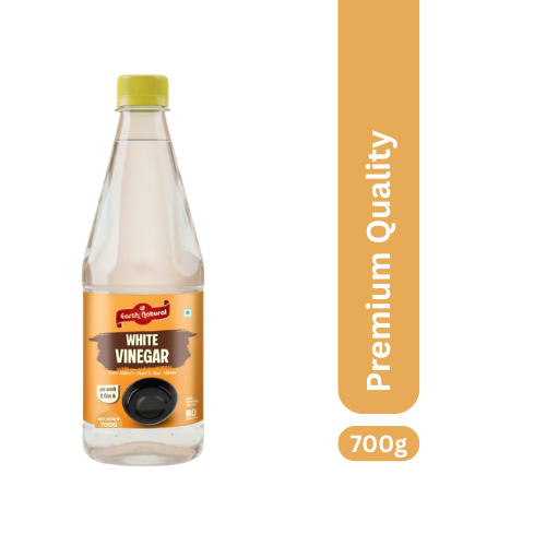 Earth Natural White Vinegar (700g) – Pure Multipurpose for Cooking, Pickling & Preservation