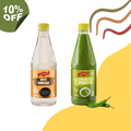 Green Chilli Sauce + White Vinegar (Combo Pack)