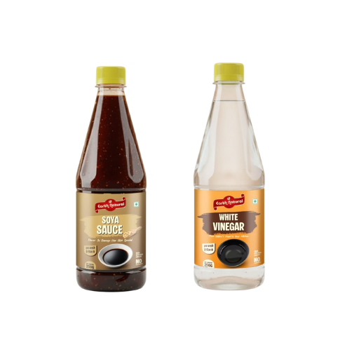 Soya Sauce + White Vinegar
