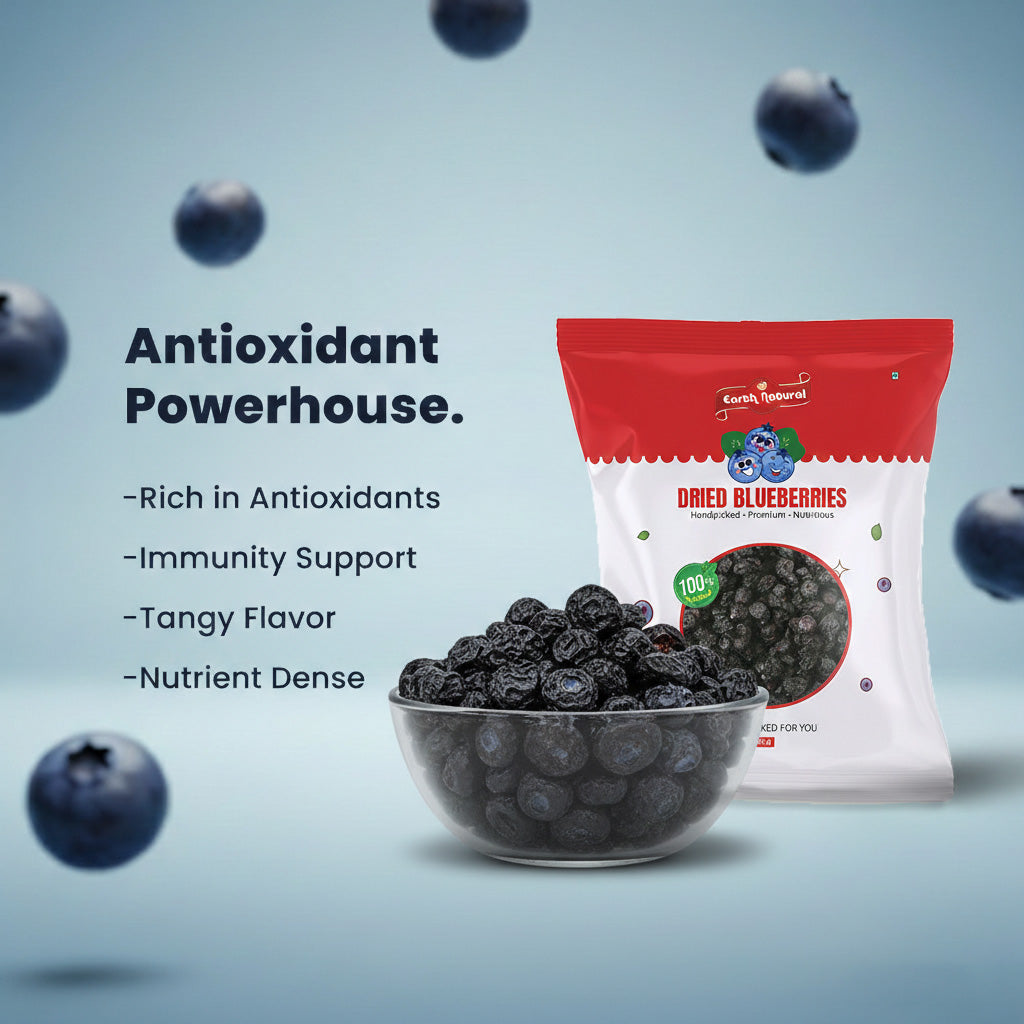 Earth Natural Blueberries– Premium Quality, Naturally Sweet & Antioxidant Rich