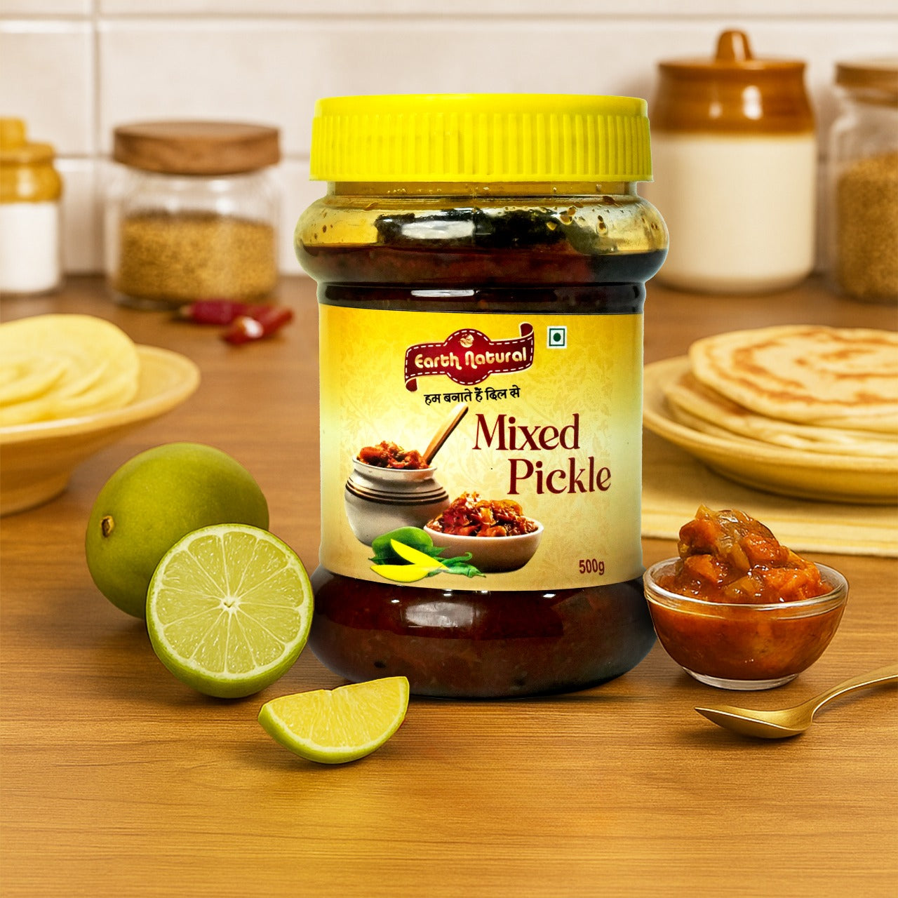 Earth Natural Mixed Pickle – Traditional Homemade Achar with Rich Flavor